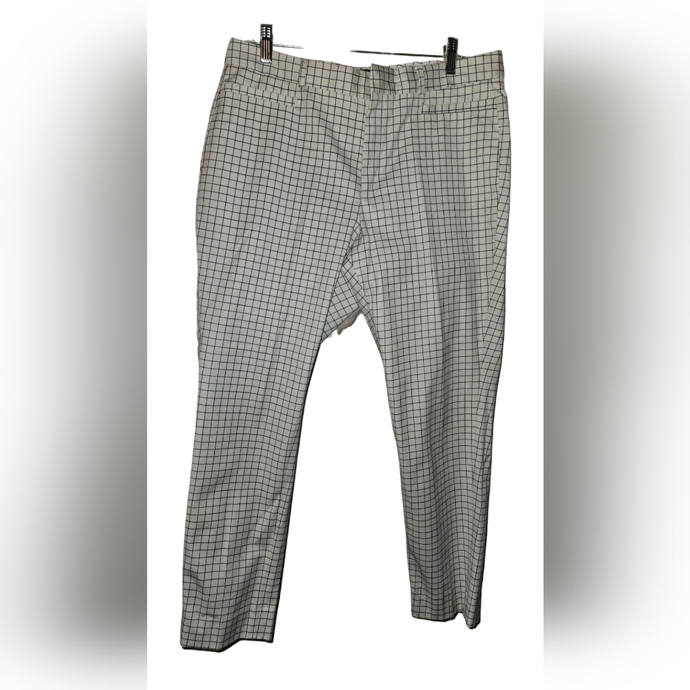 Banana Repulic, Size 12, Navy and White